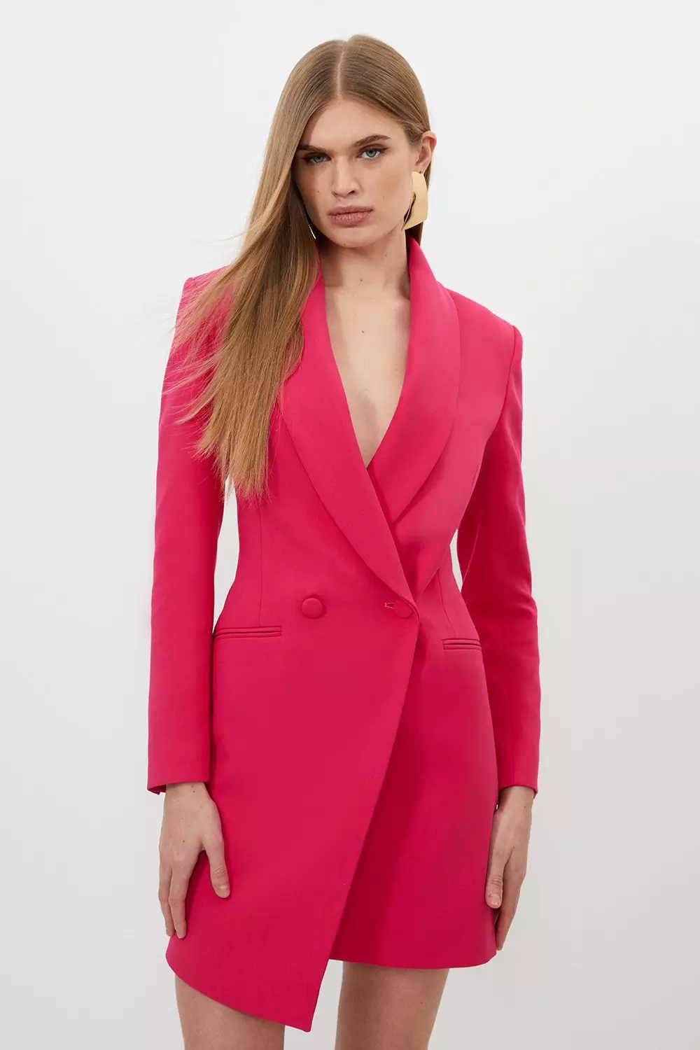 Bright blazer dress hot sale